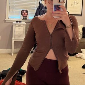 Brown long sleeve